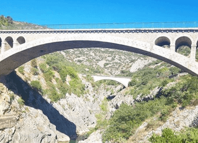 Sehenswürdigkeiten Montpellier region - Pont du diable