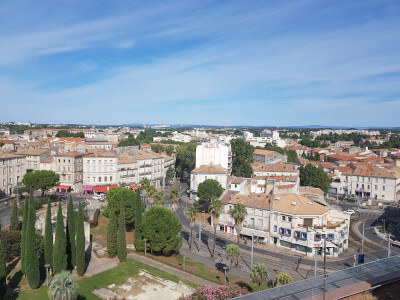Montpellier Sehenswürdigkeiten - Blick vom Corum