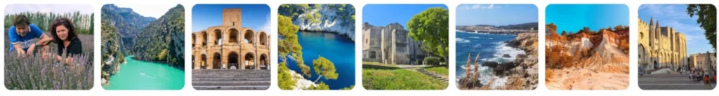 Sehenswürdigkeiten in Südfrankreich - in Region Marseille/Provence