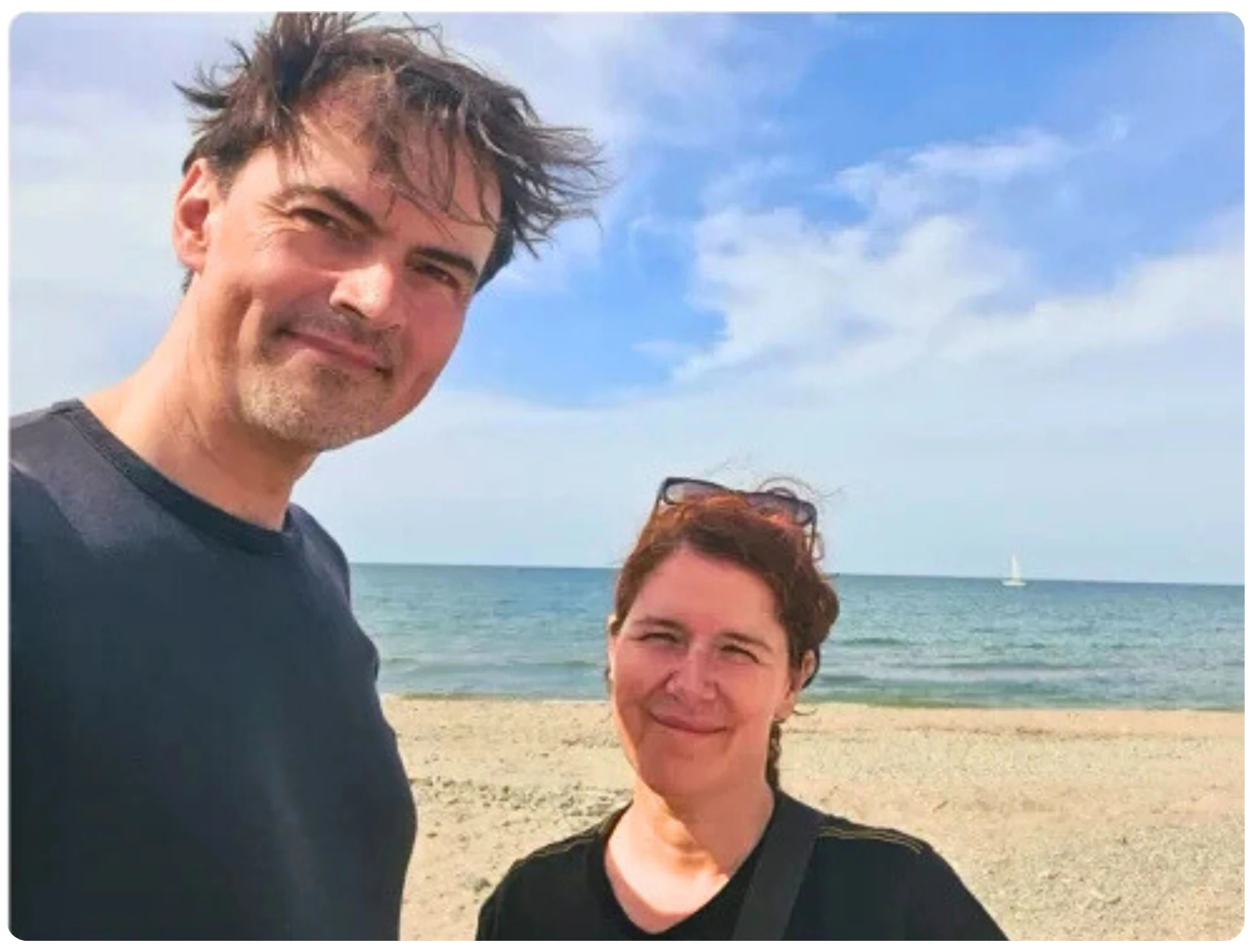 Camargue Bild mit Nicole und Mika