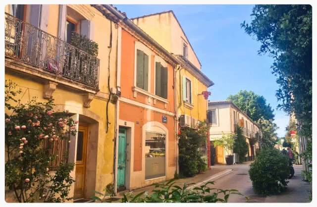 Ortsbild von Les Arceaux in Montpellier