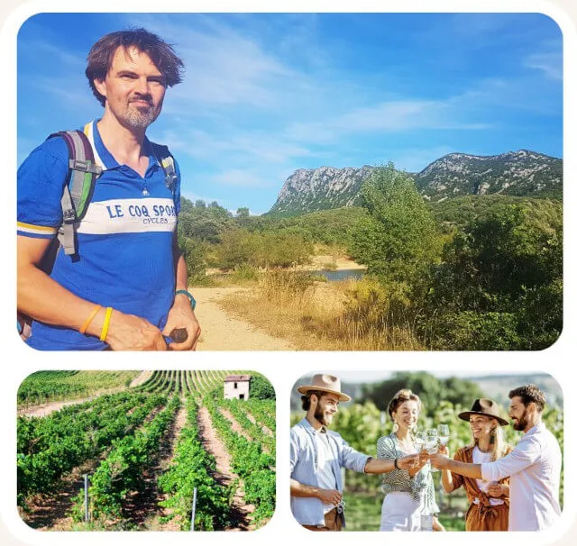 Ausflug zum Pic Saint Loup - Food- und Weintourg