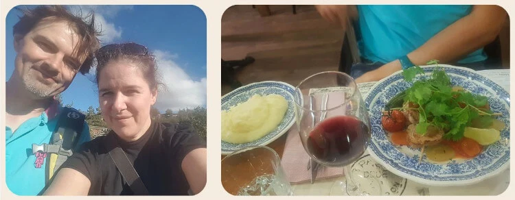 Nicole und MIka unterwegs in der Altstadt von Montpellier
