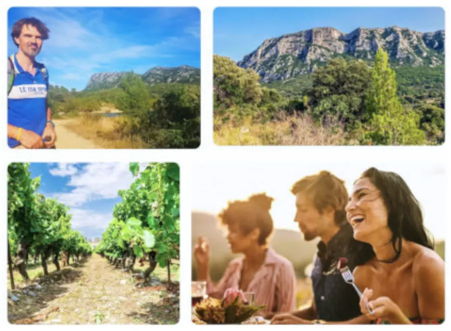 Schöne Food- und Weintour zum Pic Saint Loup bei Montpellier
