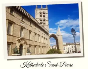 Die Kathedrale Saint Pierre nah der Universität