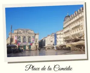 Der Place de la Comédie ist der Hauptplatz in Montpellier