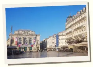 Place de la Comédie in Montpellier