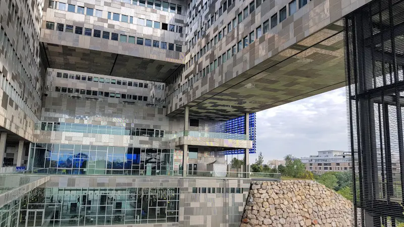 Architektur des Hôtel de Ville von Montpellier